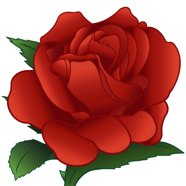 clipart rote rose - photo #4