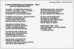 Der Schneiderjunge von Krippstedt (Teil 2) – August Kopisch